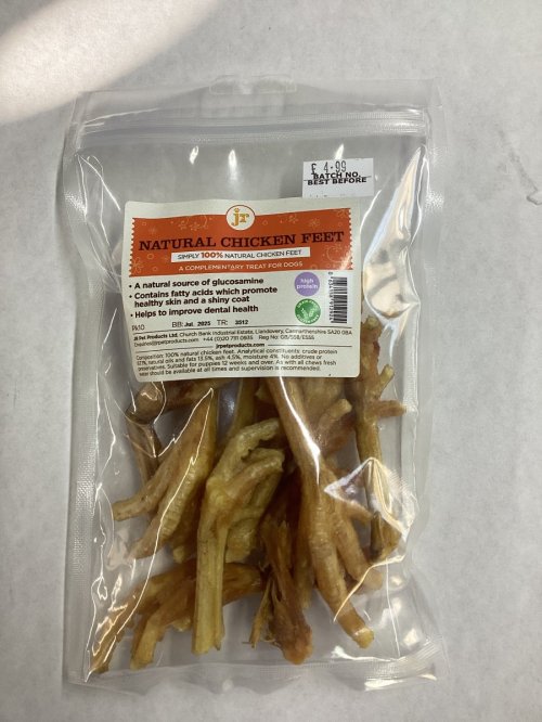 JR Natural Chicken Feet - 10 pack 